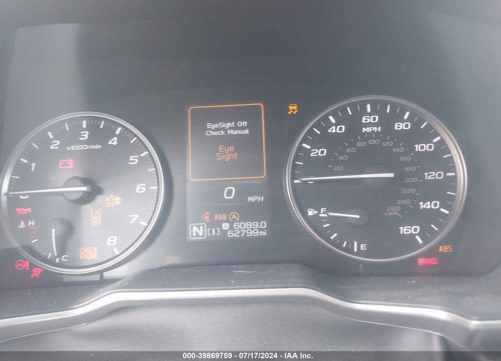 2020 SUBARU LEGACY SPORT VIN: 4S3BWAG64L3014932