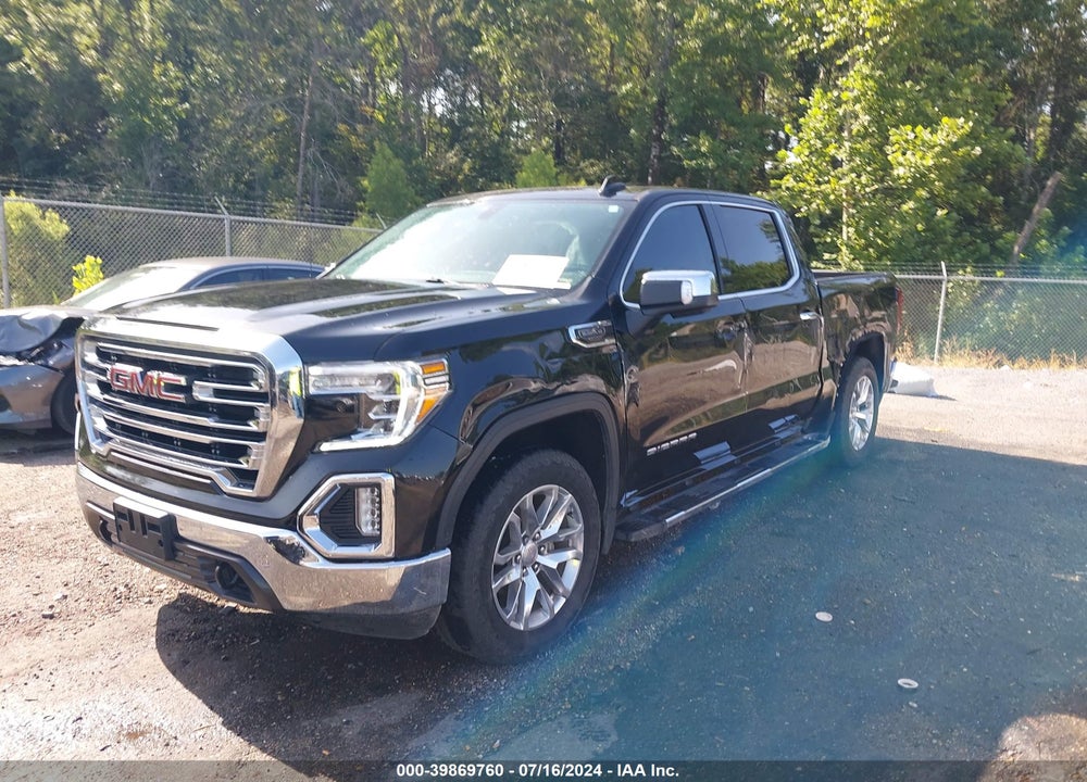 2021 GMC SIERRA 1500 4WD SHORT BOX SLT VIN: 3GTU9DED9MG429388