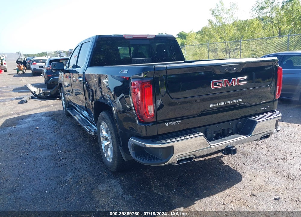 2021 GMC SIERRA 1500 4WD SHORT BOX SLT VIN: 3GTU9DED9MG429388