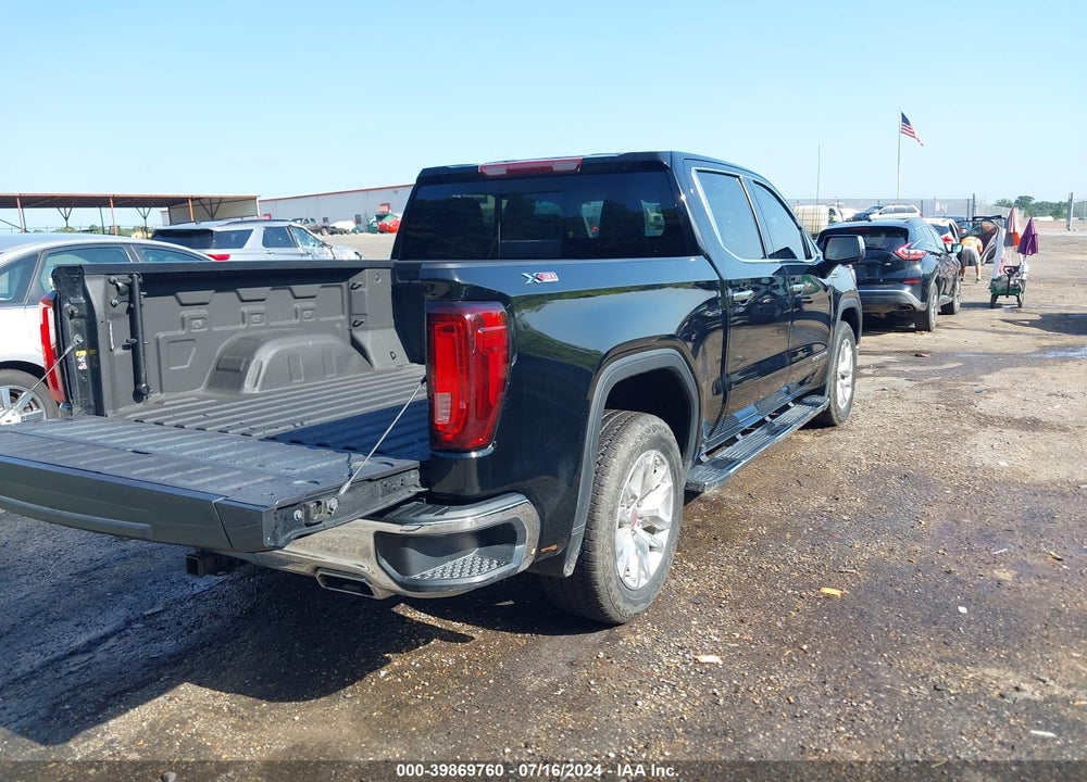 2021 GMC SIERRA 1500 4WD SHORT BOX SLT VIN: 3GTU9DED9MG429388