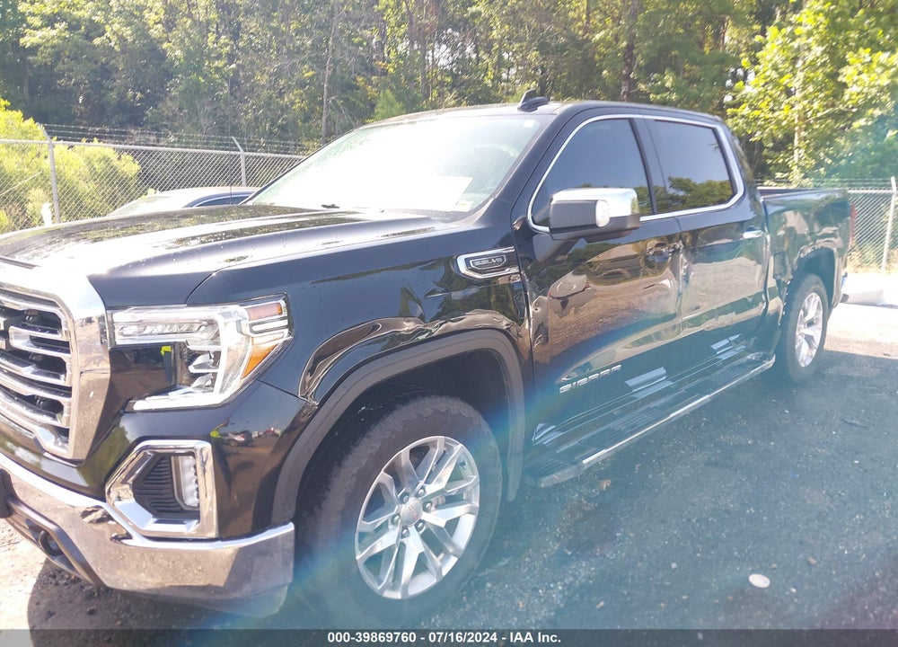 2021 GMC SIERRA 1500 4WD SHORT BOX SLT VIN: 3GTU9DED9MG429388