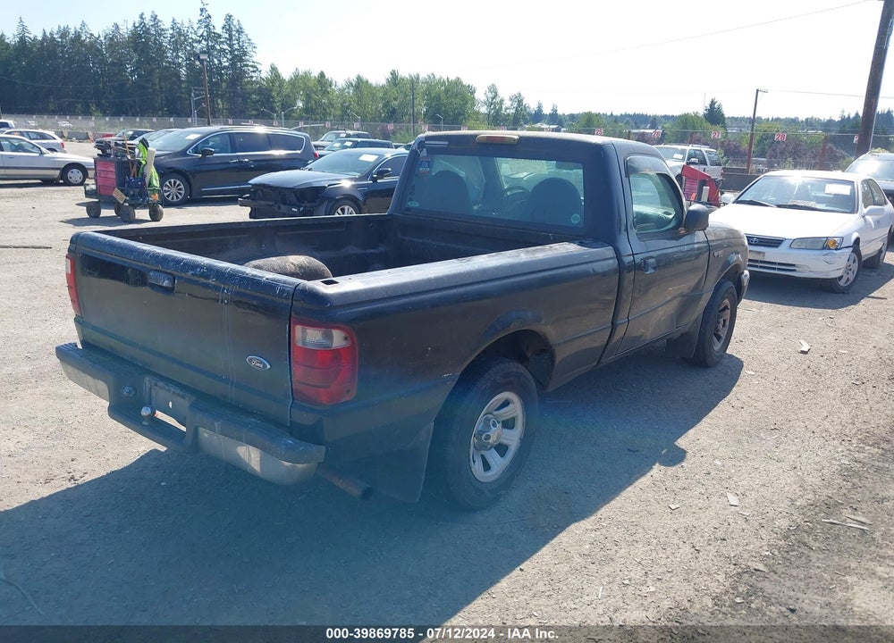 2002 FORD RANGER XL/XLT VIN: 1FTYR10D92PA48740