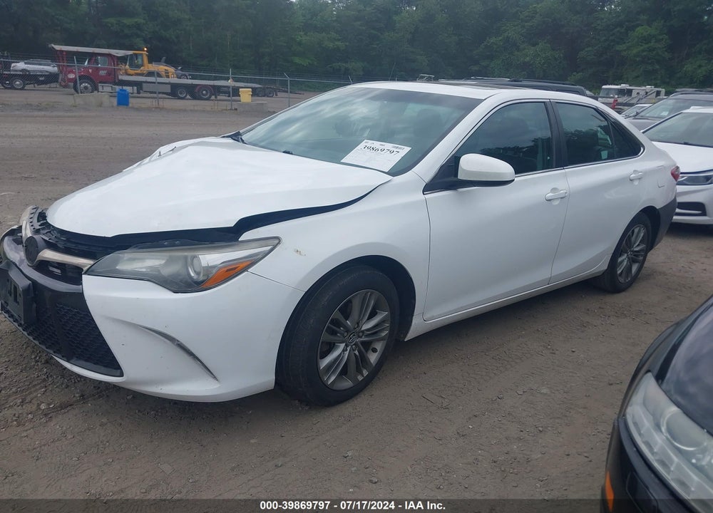 2016 TOYOTA CAMRY SE VIN: 4T1BF1FK3GU556548