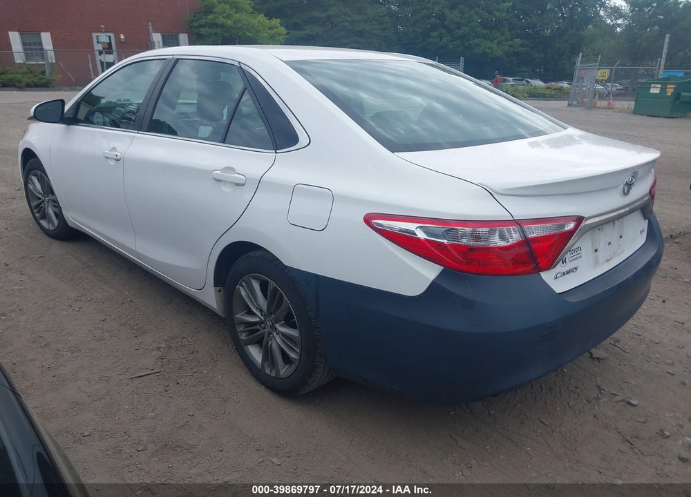 2016 TOYOTA CAMRY SE VIN: 4T1BF1FK3GU556548