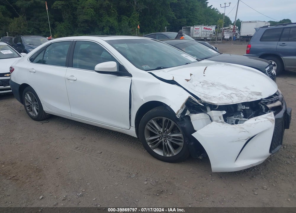 2016 TOYOTA CAMRY SE VIN: 4T1BF1FK3GU556548