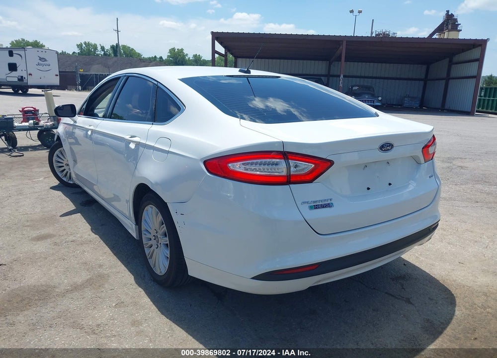 2014 FORD FUSION ENERGI VIN: 3FA6P0PU6ER255957