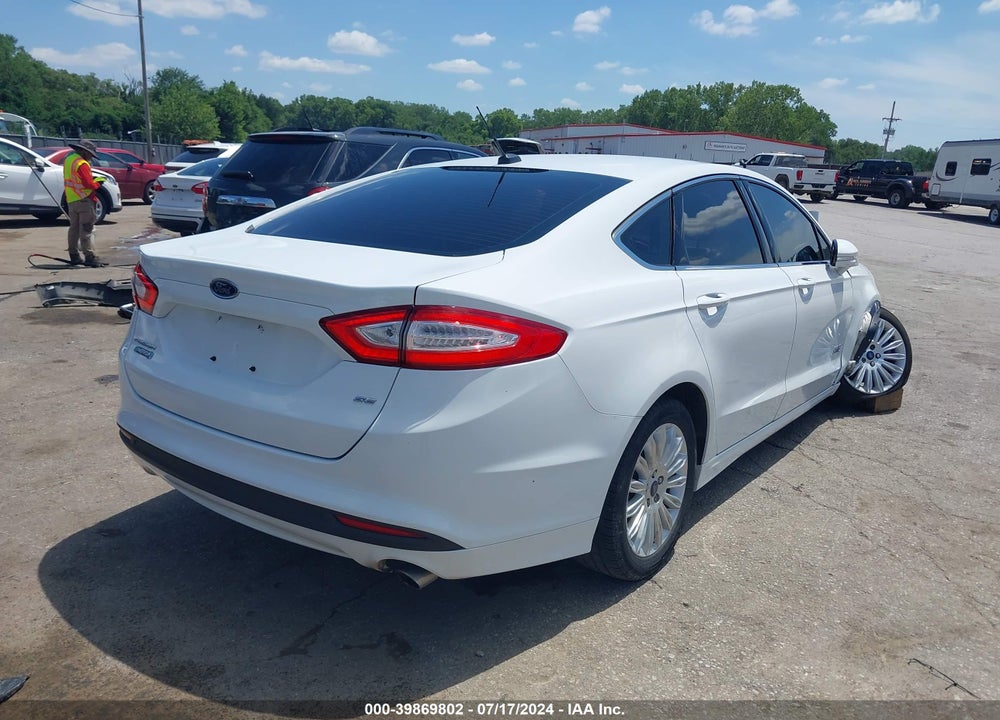 2014 FORD FUSION ENERGI VIN: 3FA6P0PU6ER255957