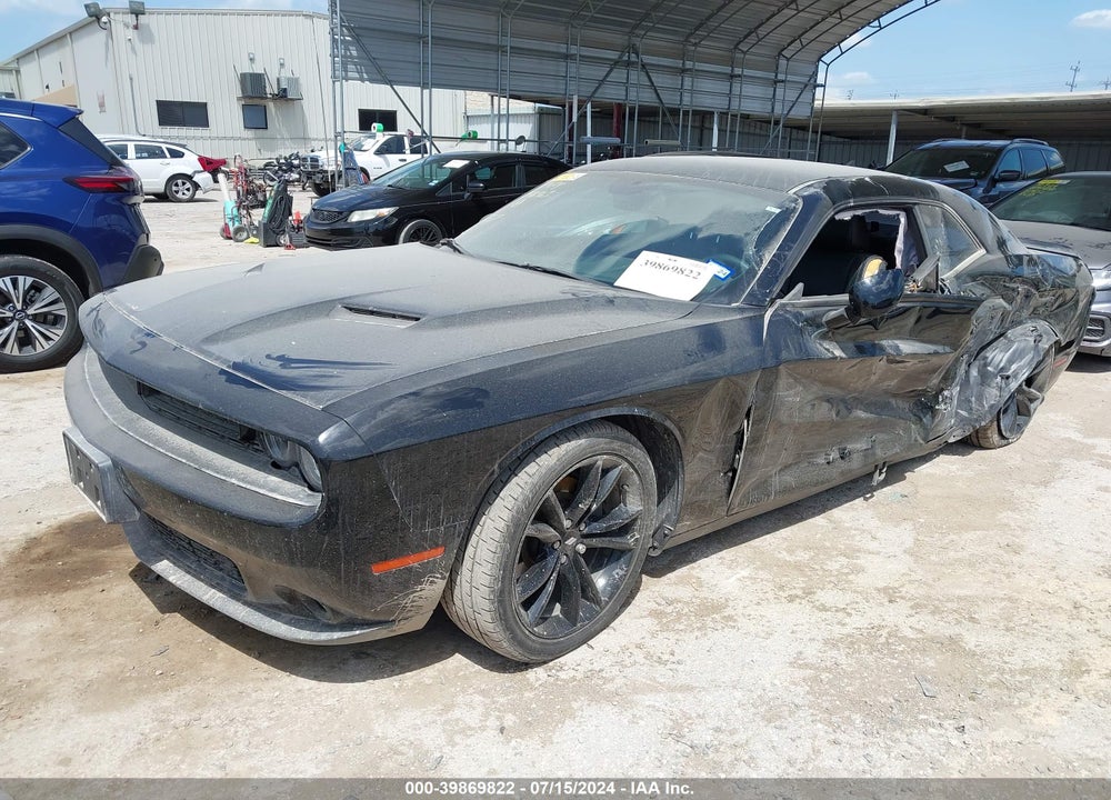 2018 DODGE CHALLENGER SXT PLUS VIN: 2C3CDZAG3JH305267