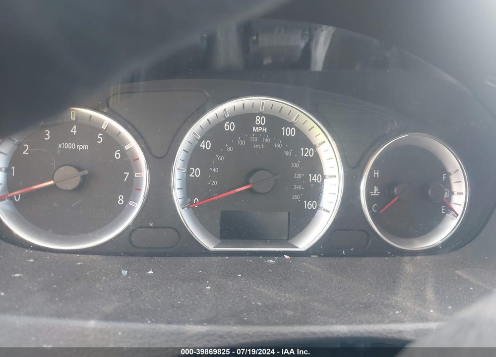 2010 HYUNDAI SONATA GLS VIN: 5NPET4AC3AH624215