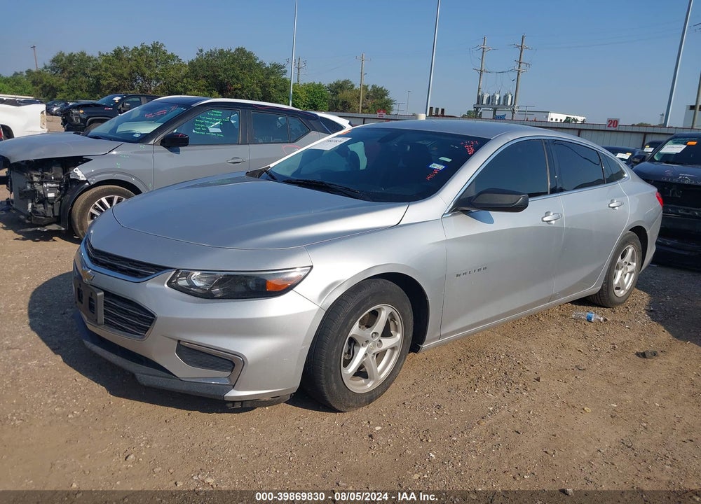 2017 CHEVROLET MALIBU LS VIN: 1G1ZB5ST2HF146682