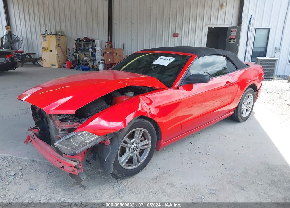 2014 FORD MUSTANG V6 VIN: 1ZVBP8EM3E5263587
