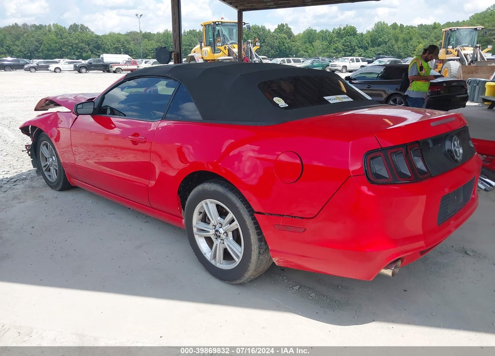 2014 FORD MUSTANG V6 VIN: 1ZVBP8EM3E5263587