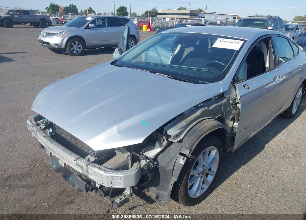 2019 FORD FUSION HYBRID SE VIN: 3FA6P0LU4KR109302