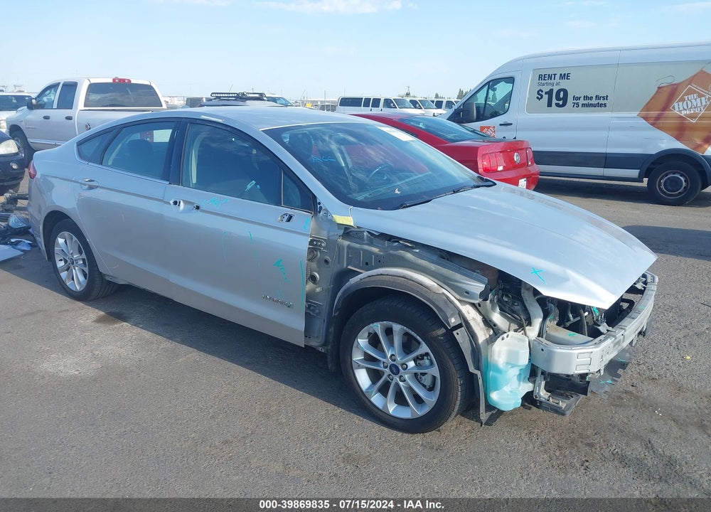 2019 FORD FUSION HYBRID SE VIN: 3FA6P0LU4KR109302