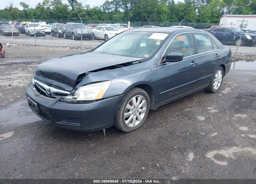 2007 HONDA ACCORD 3.0 EX VIN: 1HGCM66557A099945