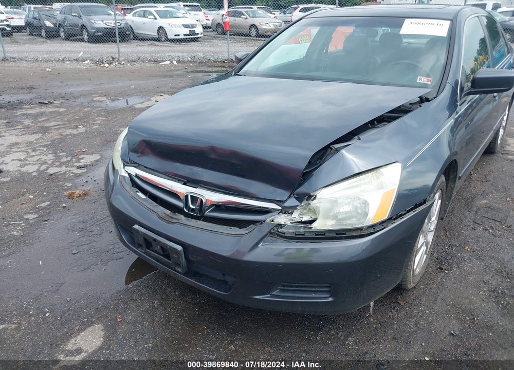 2007 HONDA ACCORD 3.0 EX VIN: 1HGCM66557A099945