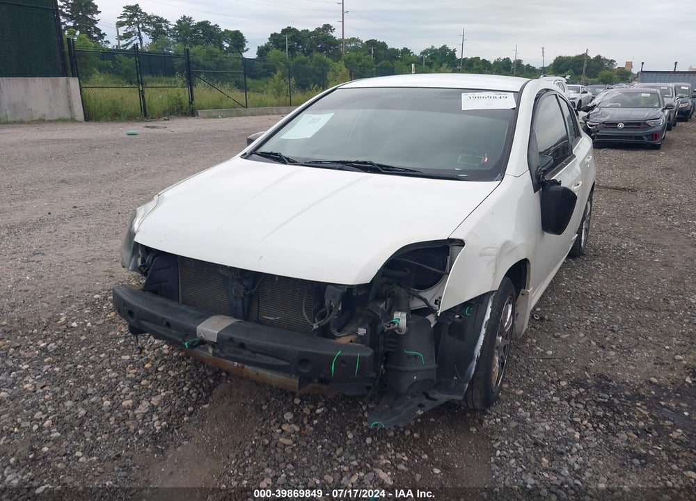2012 NISSAN SENTRA 2.0 SR VIN: 3N1AB6APXCL774666