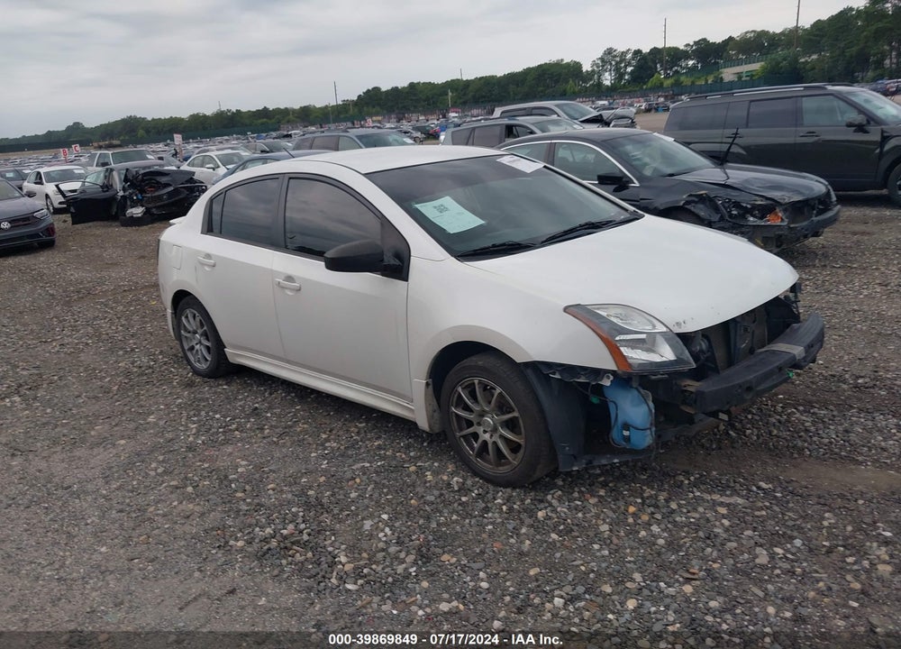 2012 NISSAN SENTRA 2.0 SR VIN: 3N1AB6APXCL774666