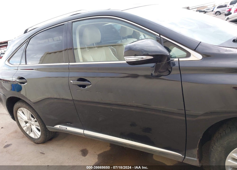 2010 LEXUS RX 450H VIN: JTJBC1BA0A2402714