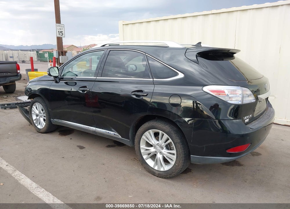 2010 LEXUS RX 450H VIN: JTJBC1BA0A2402714