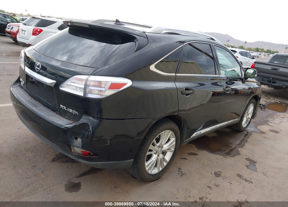 2010 LEXUS RX 450H VIN: JTJBC1BA0A2402714