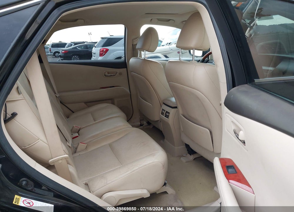 2010 LEXUS RX 450H VIN: JTJBC1BA0A2402714
