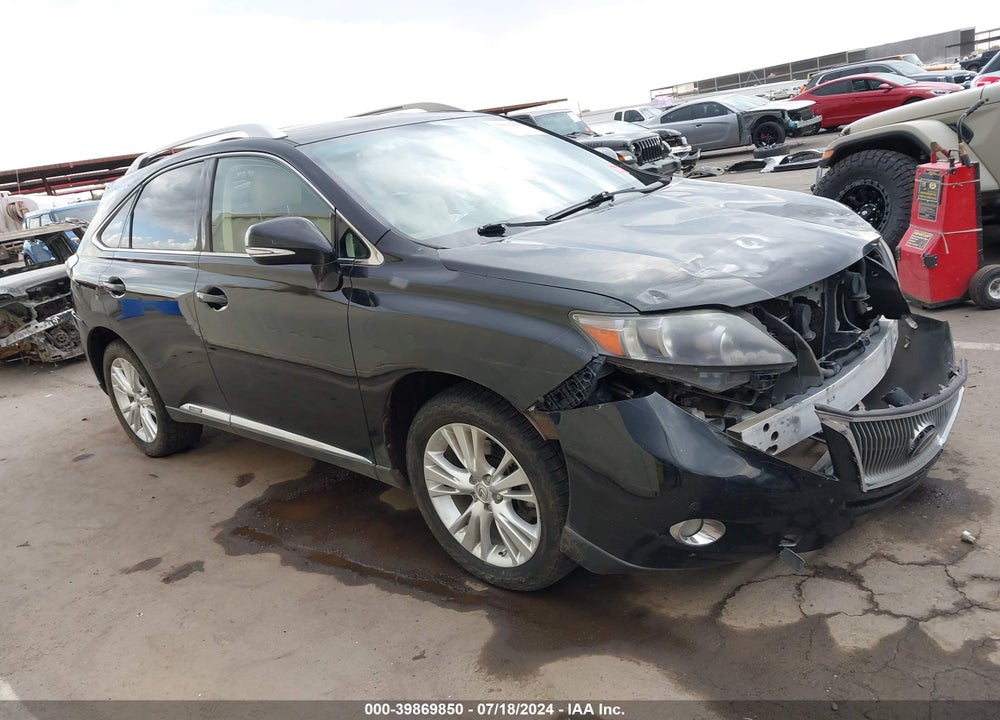 2010 LEXUS RX 450H VIN: JTJBC1BA0A2402714