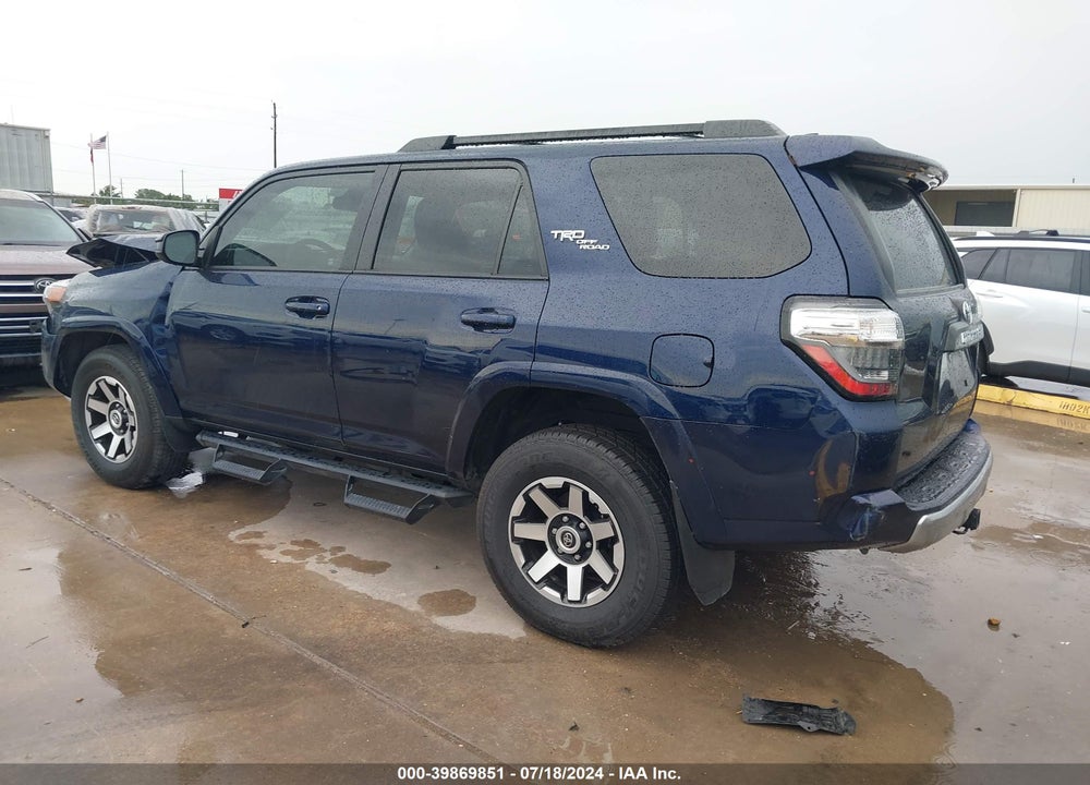 2022 TOYOTA 4RUNNER TRD OFF ROAD VIN: JTEPU5JR6N6036885
