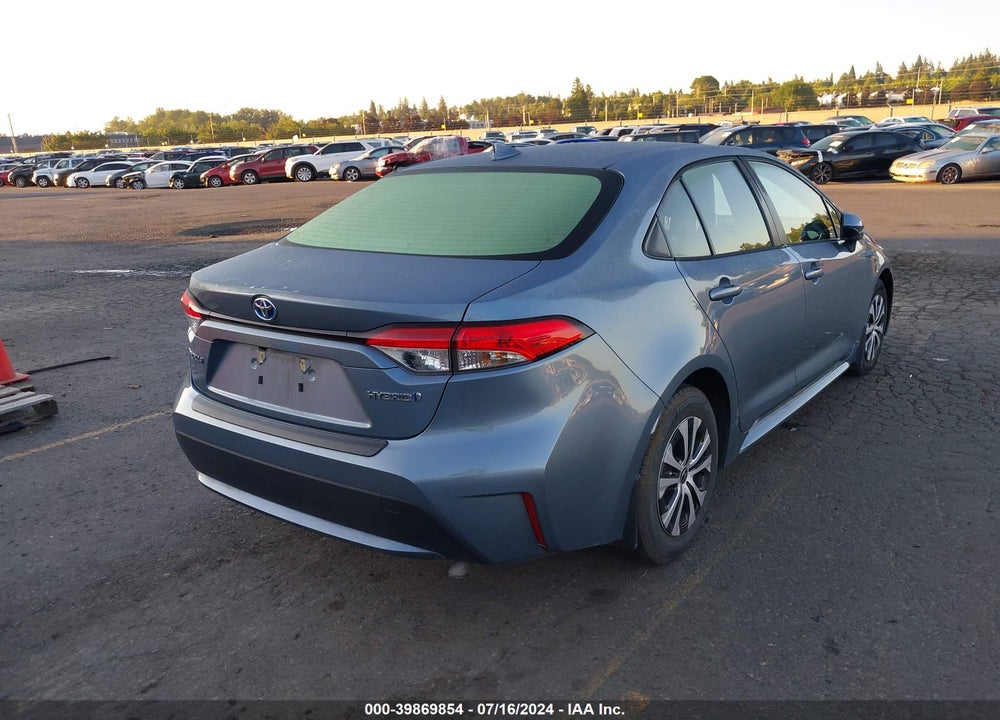 2022 TOYOTA COROLLA HYBRID LE VIN: JTDEAMDE6NJ053626