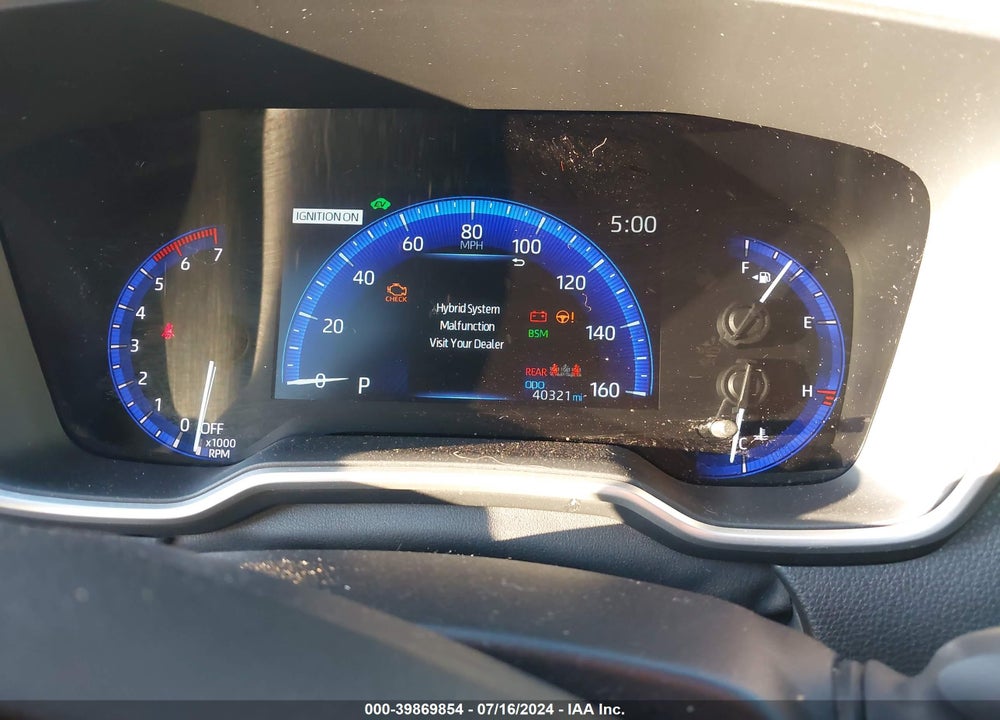 2022 TOYOTA COROLLA HYBRID LE VIN: JTDEAMDE6NJ053626