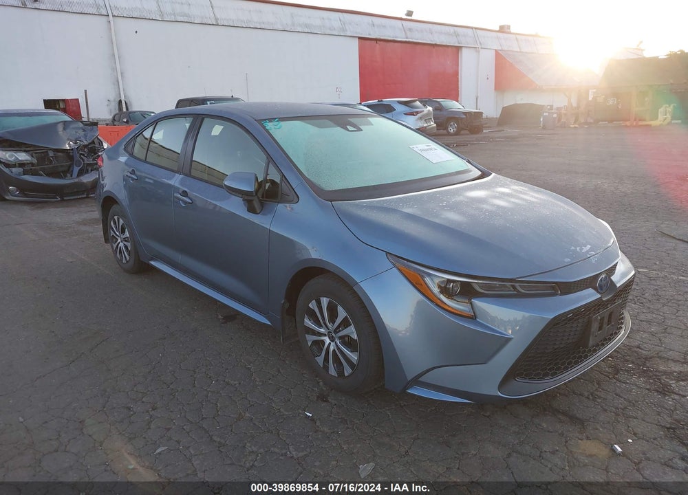 2022 TOYOTA COROLLA HYBRID LE VIN: JTDEAMDE6NJ053626