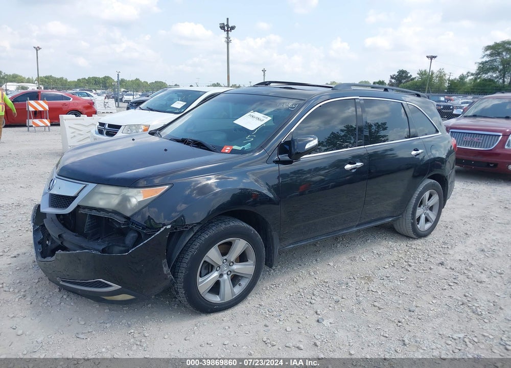 2011 ACURA MDX TECHNOLOGY PACKAGE VIN: 2HNYD2H68BH504915
