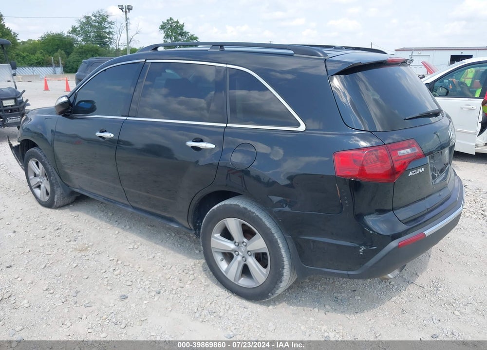 2011 ACURA MDX TECHNOLOGY PACKAGE VIN: 2HNYD2H68BH504915