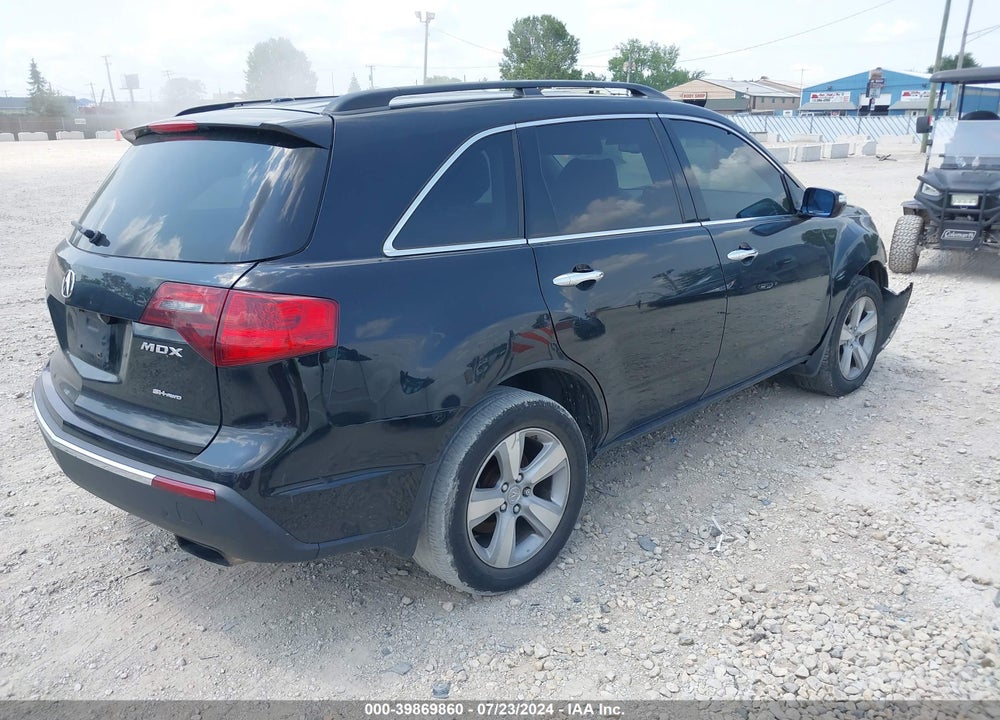2011 ACURA MDX TECHNOLOGY PACKAGE VIN: 2HNYD2H68BH504915