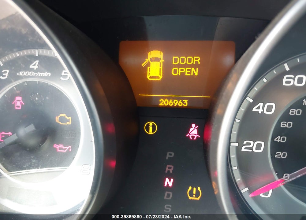 2011 ACURA MDX TECHNOLOGY PACKAGE VIN: 2HNYD2H68BH504915