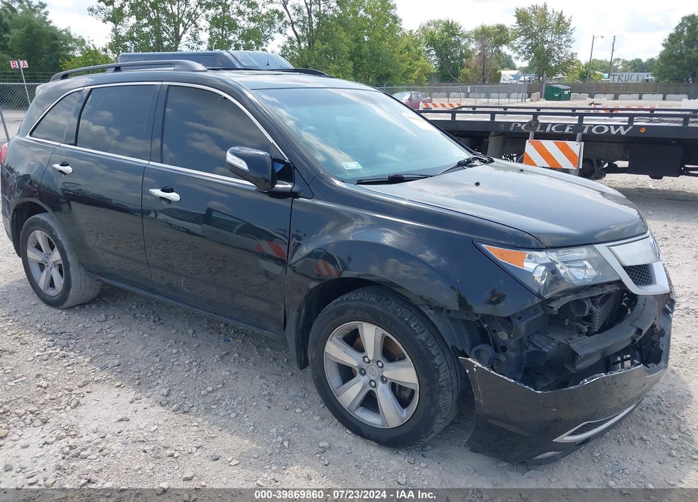 2011 ACURA MDX TECHNOLOGY PACKAGE VIN: 2HNYD2H68BH504915