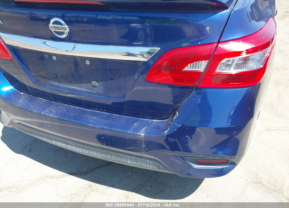 2016 NISSAN SENTRA S VIN: 3N1AB7APXGY258872
