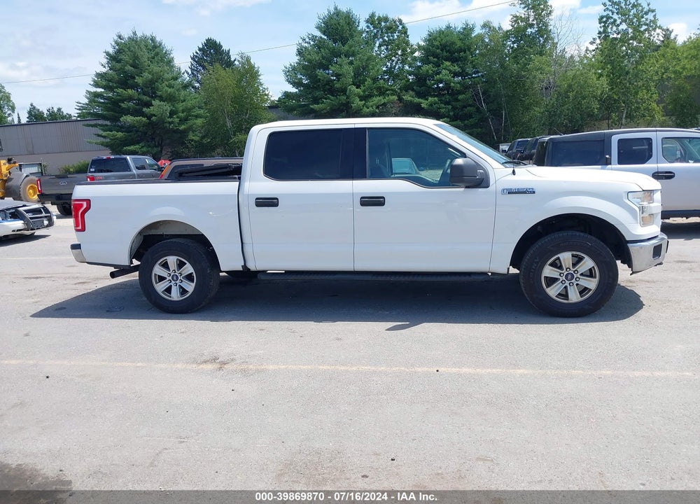 2016 FORD F-150 XLT VIN: 1FTEW1EF7GFB59614