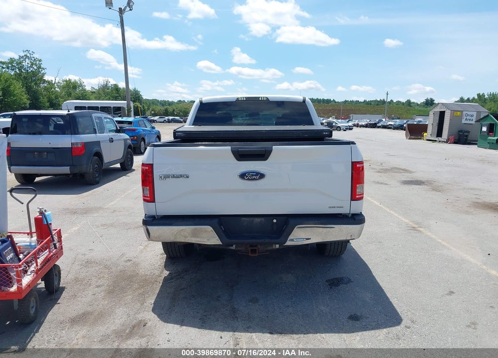 2016 FORD F-150 XLT VIN: 1FTEW1EF7GFB59614