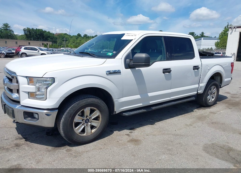 2016 FORD F-150 XLT VIN: 1FTEW1EF7GFB59614