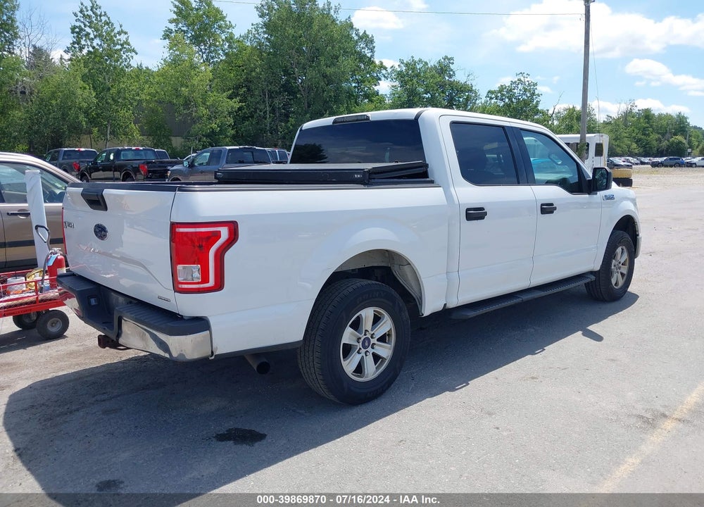 2016 FORD F-150 XLT VIN: 1FTEW1EF7GFB59614