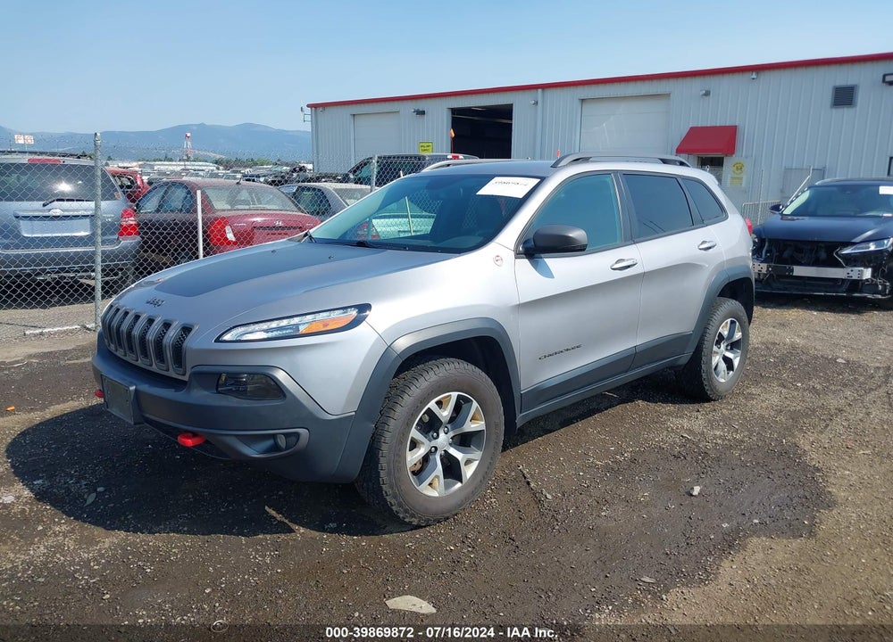2018 JEEP CHEROKEE TRAILHAWK 4X4 VIN: 1C4PJMBX6JD509565