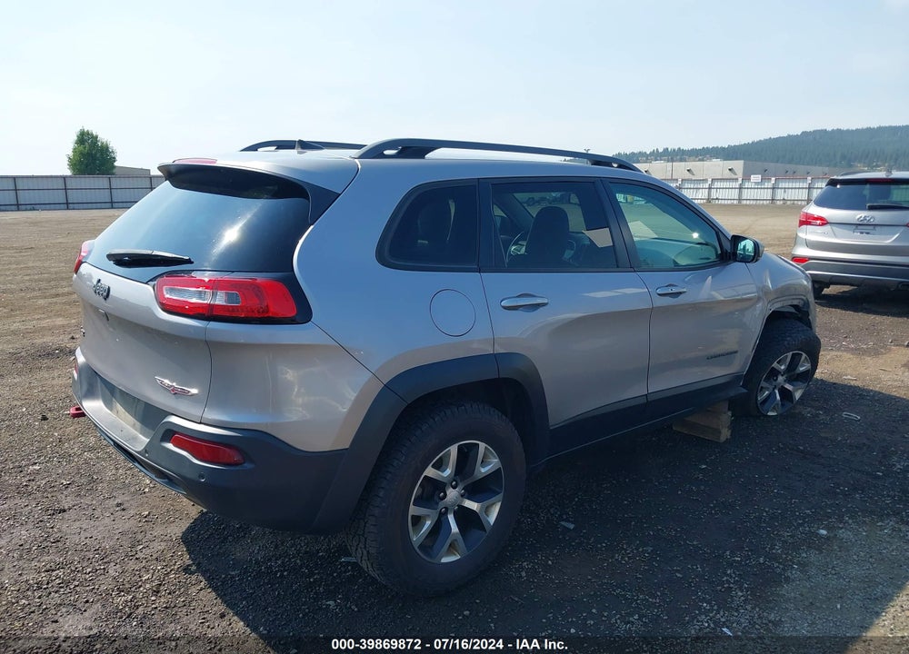 2018 JEEP CHEROKEE TRAILHAWK 4X4 VIN: 1C4PJMBX6JD509565