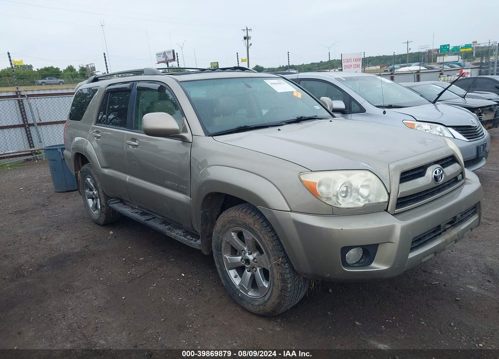 2007 TOYOTA 4RUNNER LIMITED V8 VIN: JTEBT17R070068055
