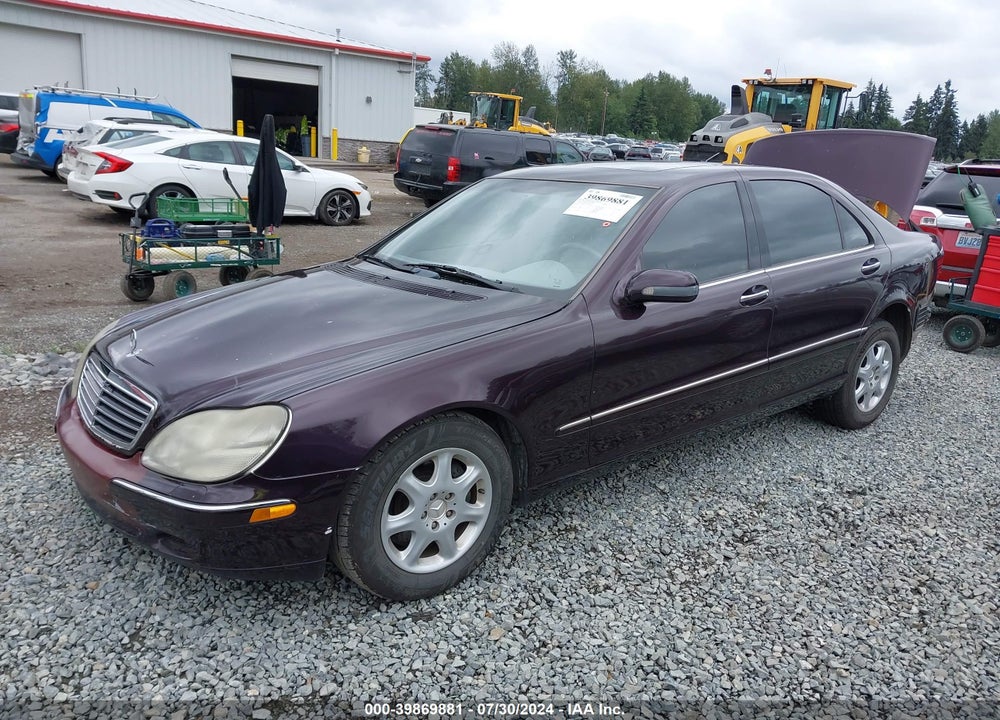 2000 MERCEDES-BENZ S 500 VIN: WDBNG75J9YA060973