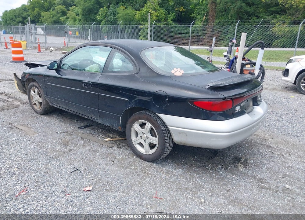 2000 FORD ESCORT ZX2 VIN: 3FAKP1130YR117811