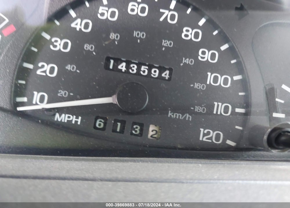 2000 FORD ESCORT ZX2 VIN: 3FAKP1130YR117811