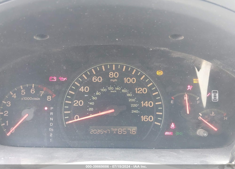 2003 HONDA ACCORD 2.4 EX VIN: JHMCM56653C075126