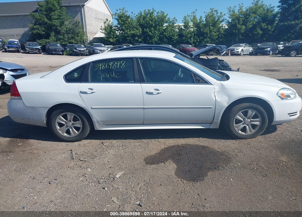 2015 CHEVROLET IMPALA LIMITED LS VIN: 2G1WA5E30F1141275
