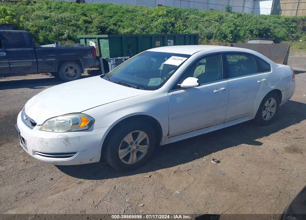 2015 CHEVROLET IMPALA LIMITED LS VIN: 2G1WA5E30F1141275